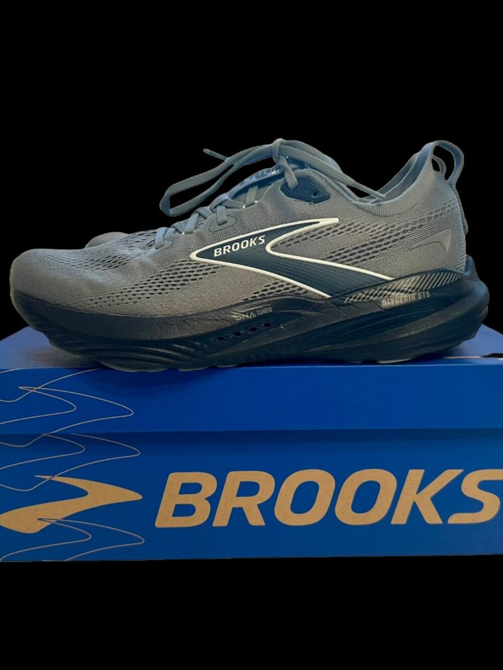 Brooks Glycerin GTS 22 Men's Size 10 Wide Gray